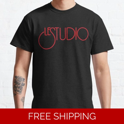 Le Studio Classic T Shirt Red Logo